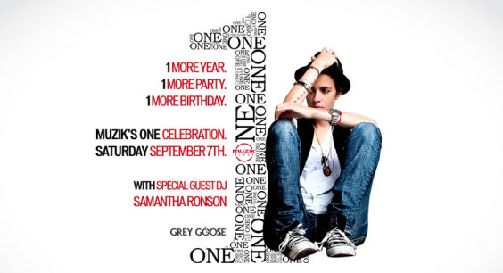Samantha Ronson inside Muzik